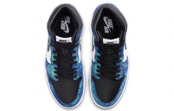 Nike Air Jordan 1 Retro High Tops Og Basketbalové Boty Pro Ženy Modré