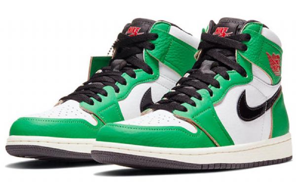 Nike Air Jordan 1 Retro High Tops Og Basketbalové Boty Pro Ženy Zelená