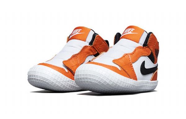Nike Air Jordan 1 Retro High Tops Og Cb Boty Pro Děti Bílý Oranžový