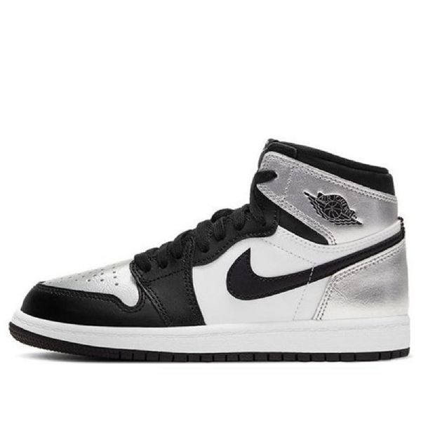 Nike Air Jordan 1 Retro High Tops Og Ps Basketbalové Boty Pro Muže Stříbrné