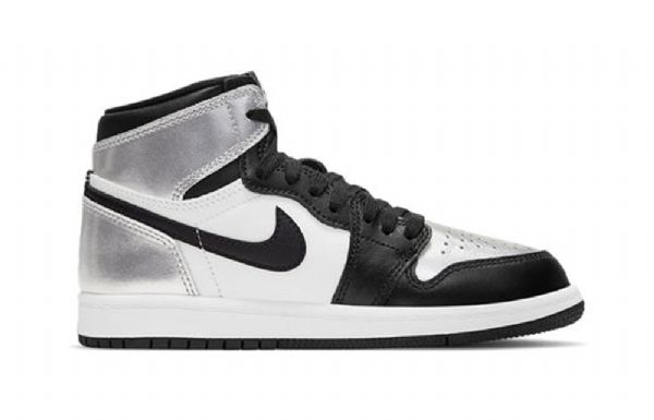 Nike Air Jordan 1 Retro High Tops Og Ps Basketbalové Boty Pro Muže Stříbrné