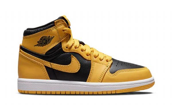 Nike Air Jordan 1 Retro High Tops Og Ps Basketbalové Boty Pro Muže Žlutá Bílá