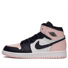 Nike Air Jordan 1 Retro High Tops Og Se Ps Basketbalové Boty Pro Muže Černá Růžová Bílá