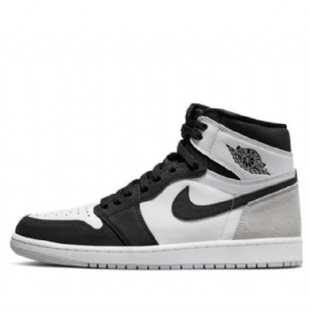 Nike Air Jordan 1 Retro High Tops Og Stage Haze Basketbalové Boty Pro Muže Černá Šedá