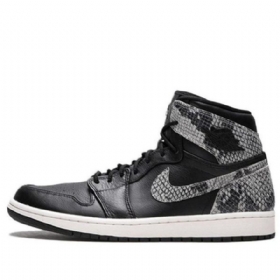 Nike Air Jordan 1 Retro High Tops Prémiové Basketbalové Boty Pro Ženy Černé