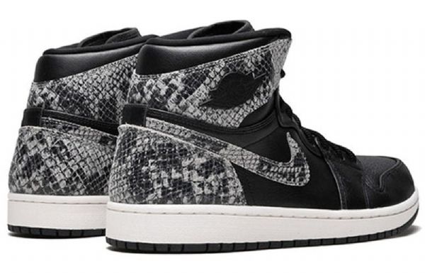 Nike Air Jordan 1 Retro High Tops Prémiové Basketbalové Boty Pro Ženy Černé