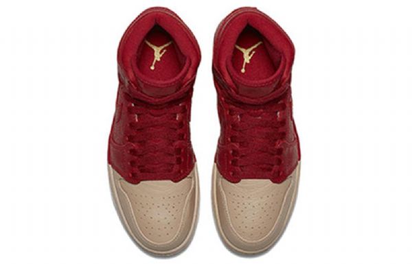 Nike Air Jordan 1 Retro High Tops Prémiové Basketbalové Boty Pro Ženy Černé Khaki