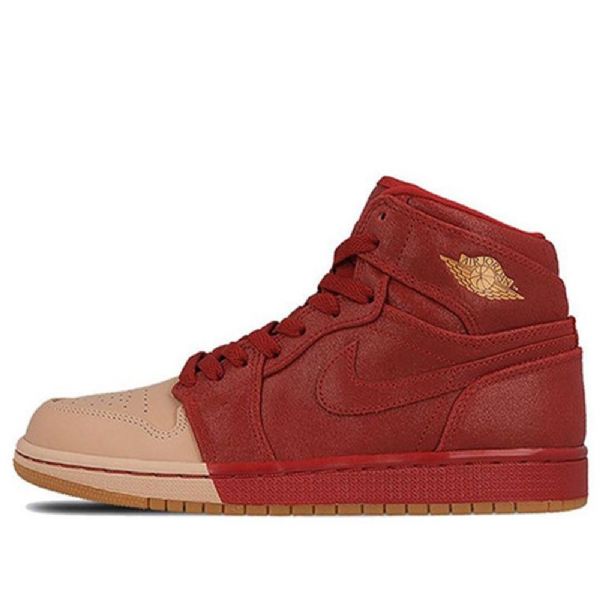 Nike Air Jordan 1 Retro High Tops Prémiové Basketbalové Boty Pro Ženy Černé Khaki