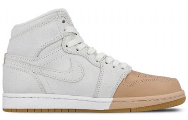 Nike Air Jordan 1 Retro High Tops Prémiové Basketbalové Boty Pro Ženy Černé Khaki