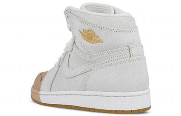 Nike Air Jordan 1 Retro High Tops Prémiové Basketbalové Boty Pro Ženy Černé Khaki