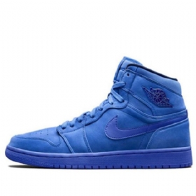 Nike Air Jordan 1 Retro High Tops Prémiové Basketbalové Boty Pro Ženy Modré