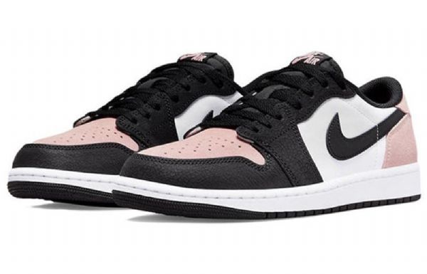 Nike Air Jordan 1 Retro Low Tops Og Basketbalové Boty Pro Muže Coral