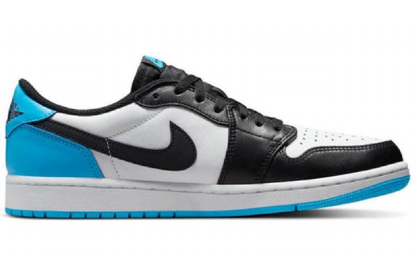 Nike Air Jordan 1 Retro Low Tops Og Basketbalové Boty Pro Muže Modrá Bílá