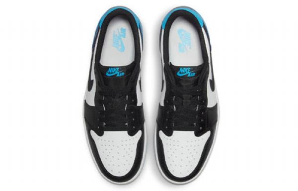 Nike Air Jordan 1 Retro Low Tops Og Basketbalové Boty Pro Muže Modrá Bílá