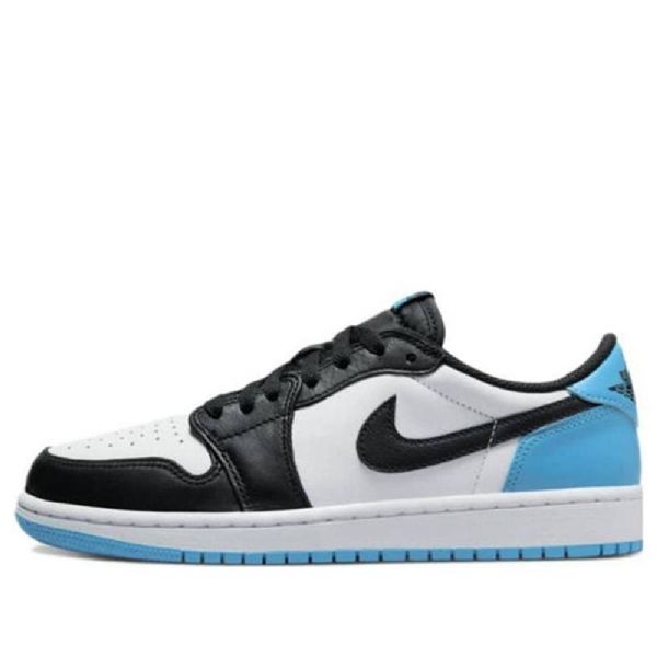 Nike Air Jordan 1 Retro Low Tops Og Basketbalové Boty Pro Ženy Černá Tmavě Modrá