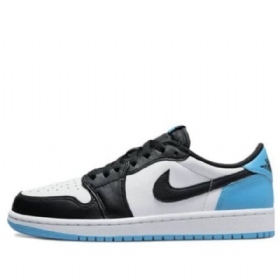 Nike Air Jordan 1 Retro Low Tops Og Basketbalové Boty Pro Ženy Černá Tmavě Modrá