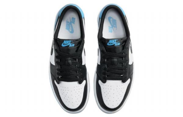 Nike Air Jordan 1 Retro Low Tops Og Basketbalové Boty Pro Ženy Černá Tmavě Modrá