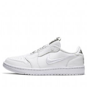Nike Air Jordan 1 Retro Low Tops Slip Basketbalové Boty Pro Ženy Bílé