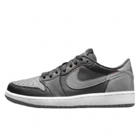 Nike Air Jordan 1 Retro Nízké Boty Og Shadow Pro Muže Černá Šedá