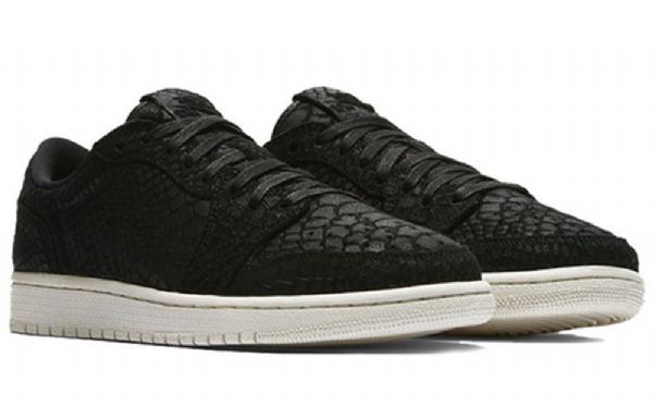 Nike Air Jordan 1 Retro Nízké Topy Basketbalové Boty Pro Ženy Černé
