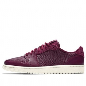 Nike Air Jordan 1 Retro Nízké Topy Ns Basketbalové Boty Pro Ženy Burgundsko