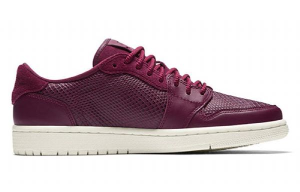 Nike Air Jordan 1 Retro Nízké Topy Ns Basketbalové Boty Pro Ženy Burgundsko