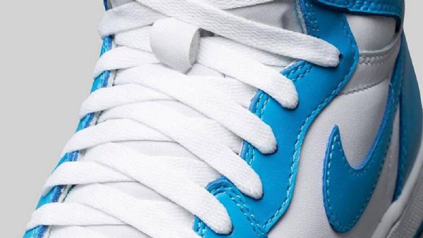 Nike Air Jordan 1 Retro Pudrové Boty Pro Muže Modrobílé