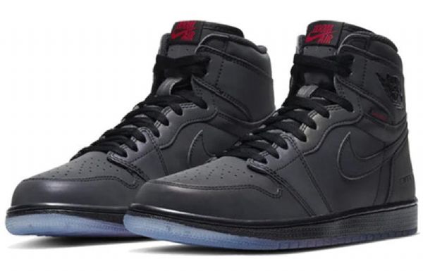Nike Air Jordan 1 Retro Vysoké Topy Zoom Basketbalové Boty Pro Muže Černé