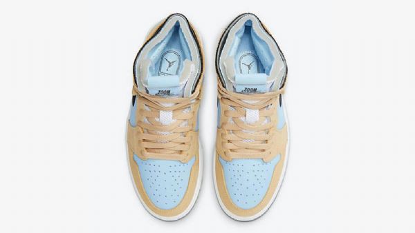 Nike Air Jordan 1 Zoom cmft Psychic Boty Pro Ženy Modrohnědé