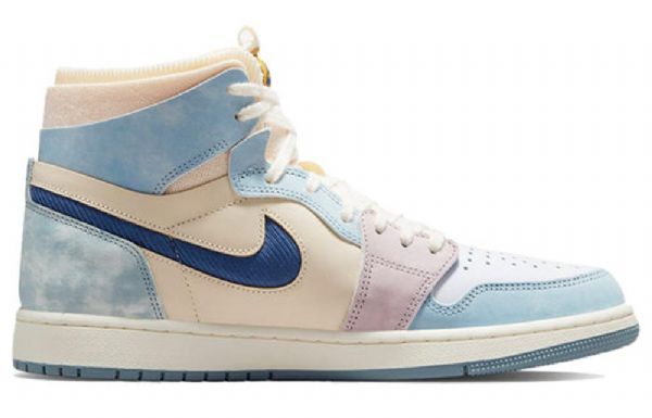 Nike Air Jordan 1 Zoom Comfort Retro Basketbalové Boty Pro Muže Modré