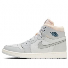 Nike Air Jordan 1 Zoom Comfort Retro Basketbalové Boty Pro Muže Šedé