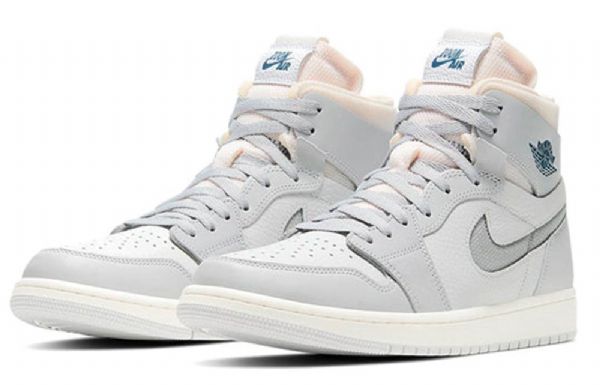 Nike Air Jordan 1 Zoom Comfort Retro Basketbalové Boty Pro Muže Šedé