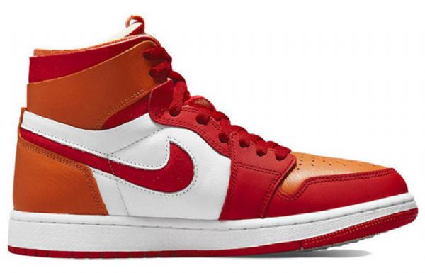 Nike Air Jordan 1 Zoom Air Comfort Retro Basketbalové Boty Pro Ženy Červené