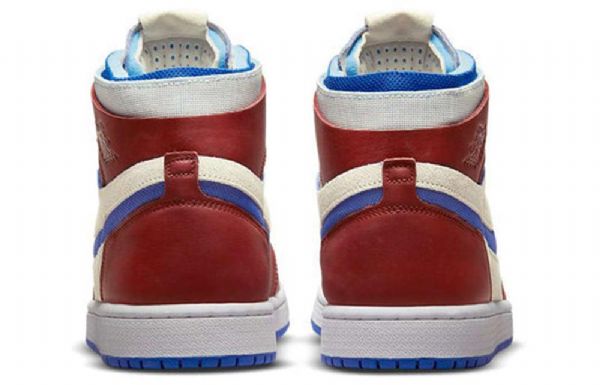 Nike Air Jordan 1 Zoom Comfort Retro Basketbalové Boty Pro Ženy Červené Khaki