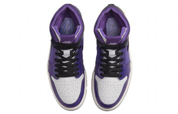 Nike Air Jordan 1 Zoom Comfort Retro Basketbalové Boty Pro Ženy Fialové