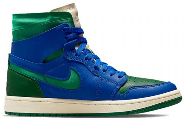 Nike Aleali May Air Jordan 1 High Tops Zoom Pohodlné Retro Basketbalové Boty Pro Ženy Zelená Modrá