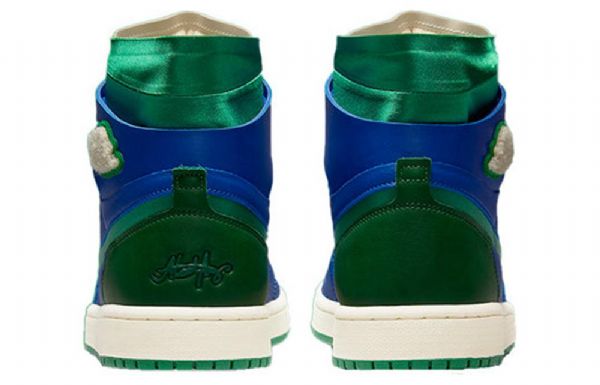 Nike Aleali May Air Jordan 1 High Tops Zoom Pohodlné Retro Basketbalové Boty Pro Ženy Zelená Modrá