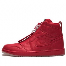 Nike Anna Wintour Air Jordan 1 Retro High Tops Basketbalové Boty Na Zip Pro Ženy Červené