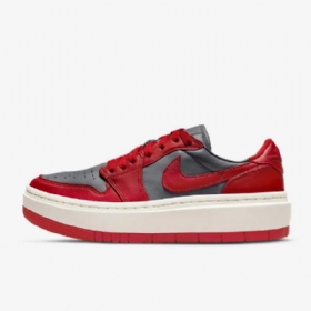 Nízké Boty Nike Air Jordan 1 Elevate Pro Ženy Tmavě Šedočervené
