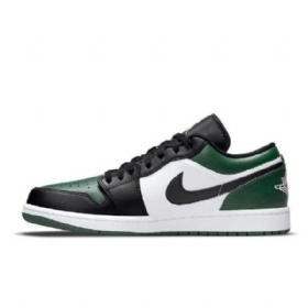 Nízké Boty Nike Air Jordan 1 Pro Muže Zelená Černá Bílá