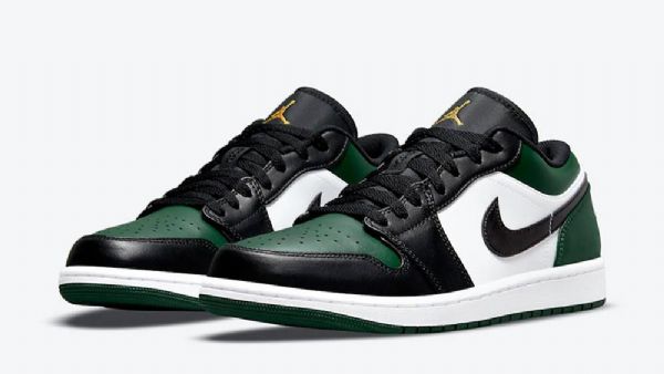 Nízké Boty Nike Air Jordan 1 Pro Muže Zelená Černá Bílá