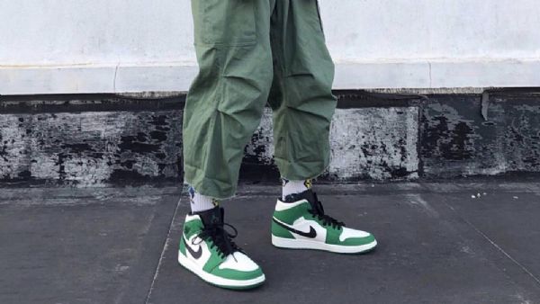 Nízké Boty Nike Air Jordan 1 Z Borovice Pro Muže Zelené