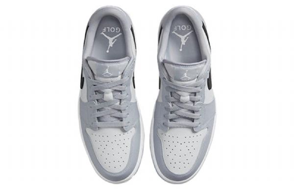 Nízké Golfové Sportovní Boty Nike Air Jordan 1 Pro Muže Šedé