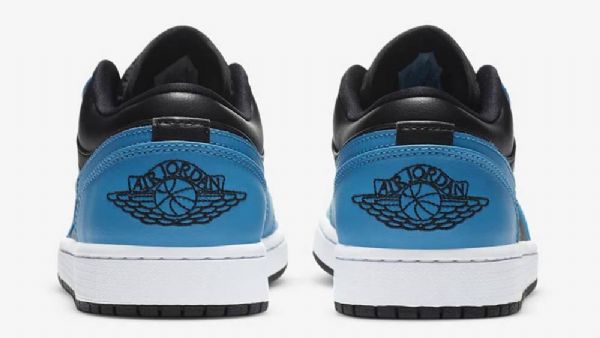 Nízké Laserové Boty Nike Air Jordan 1 Pro Muže Modrá Černá