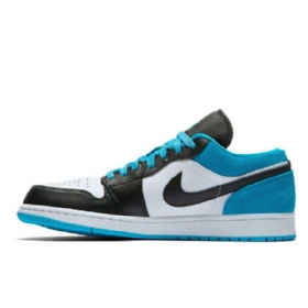 Nízké Laserové Boty Nike Air Jordan 1 Pro Muže Modré
