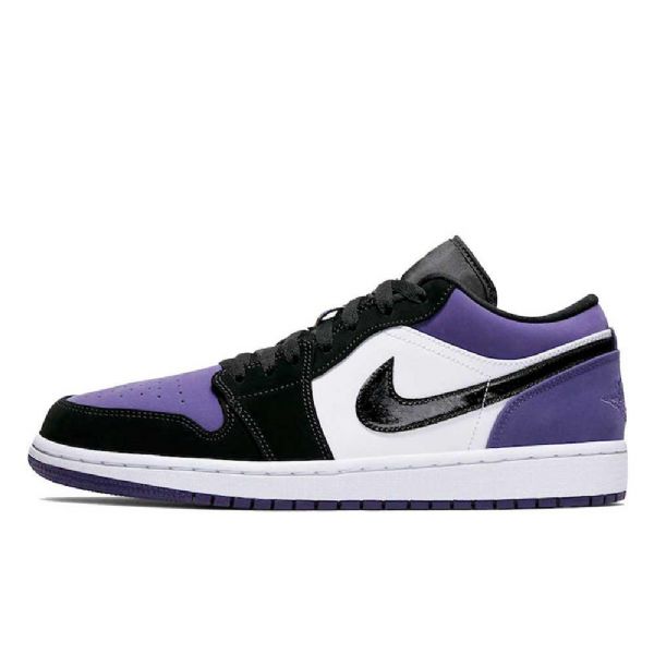 Nízké Pánské Tenisky Nike Air Jordan 1 Ve Fialové Barvě