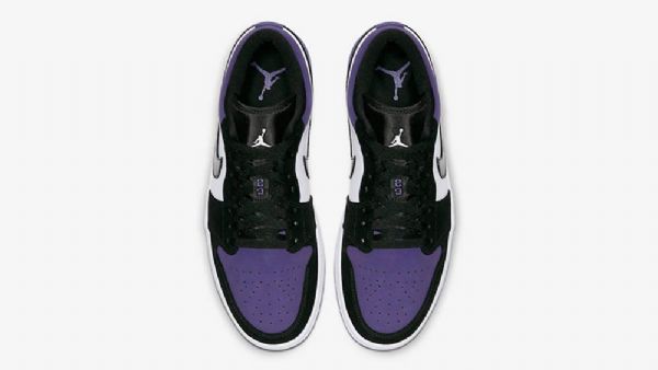 Nízké Pánské Tenisky Nike Air Jordan 1 Ve Fialové Barvě