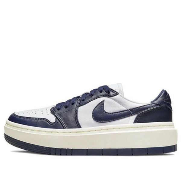 Nízké Retro Basketbalové Boty Nike Air Jordan 1 Elevate Pro Ženy V Tmavě Modré Barvě