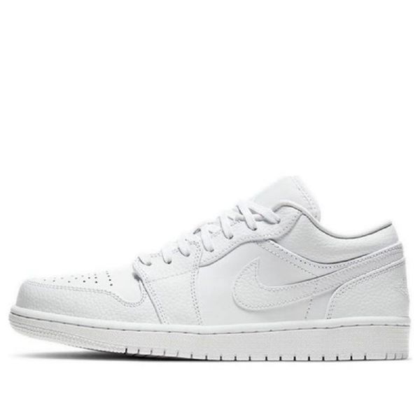 Nízké Retro Basketbalové Boty Nike Air Jordan 1 Pro Muže Bílé