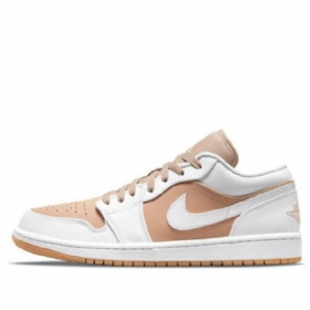 Nízké Retro Basketbalové Boty Nike Air Jordan 1 Pro Muže Bílé